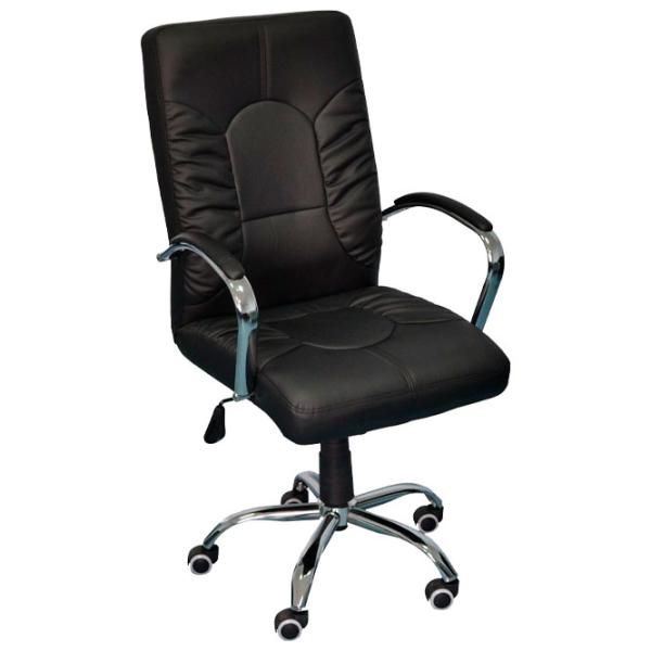 Fotoliu de birou Evelin S-571 Piele artificială/ Black photo 1 Fotoliu de birou Evelin S-571 Piele artificială/ Black photo 1