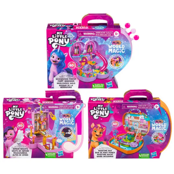 Фигурка Hasbro My little pony Mini World Magic Playset Creation 5+/ Фиолетовый photo 1