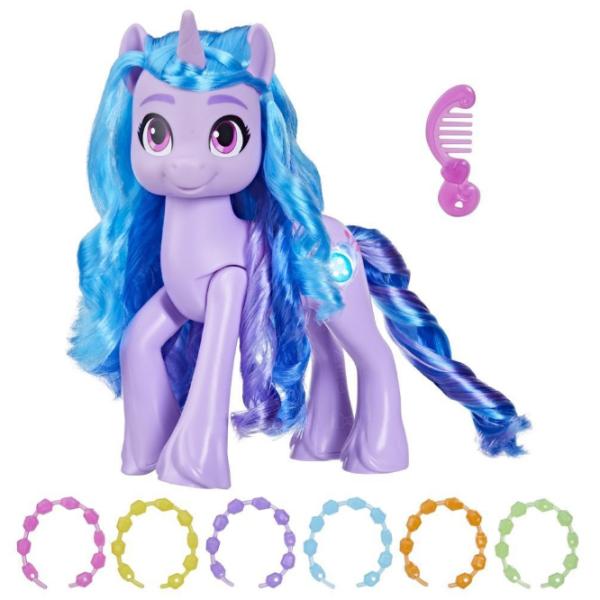 Figurină Hasbro My little pony See Your Sparkle Izzy Moonbow F3870 5+/ Purple photo 1 Figurină Hasbro My little pony See Your Sparkle Izzy Moonbow F3870 5+/ Purple photo 1