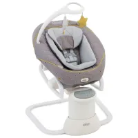 Leagăn pentru bebeluși Graco All Ways Soother (G1AP998STZEU) 9 kg/ Gray