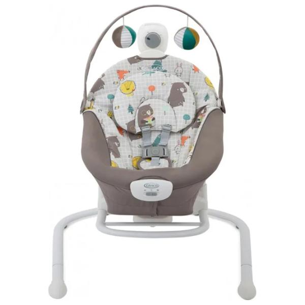 Leagăn pentru bebeluși Graco Duet Sway (G1AQ998BTLEU) 9 kg/ Gray photo 1