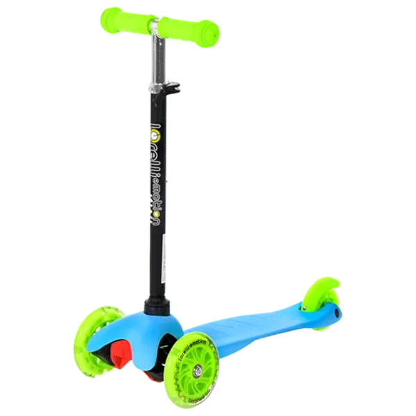 Trotinetă pentru copii cu trei roți Lorelli Mini (10390010020) 20 kg/ Blue photo 1