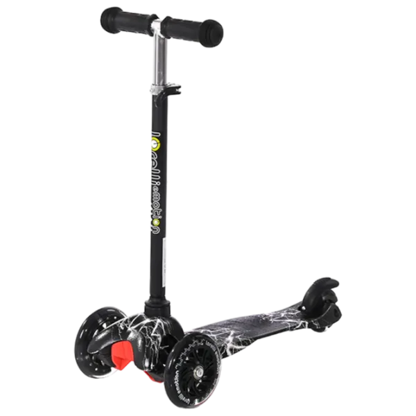 Trotinetă pentru copii cu trei roți Lorelli Mini (10390010024) 20 kg/ Black photo 1