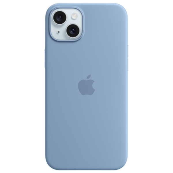 Husă pentru smartphone Apple iPhone 15 Plus Apple/ MagSafe Back/ TPU/ Winter Blue photo 1