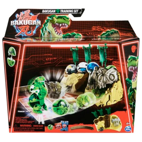 Set jucării Bakugan Training Set Training Set 3S1 ast 6066993 6+/ Multicolor Green photo 1
