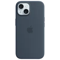 Husă pentru smartphone Apple iPhone 15 Apple/ MagSafe Back/ TPU/ Storm Blue