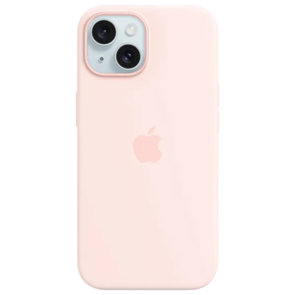 Husă pentru smartphone Apple iPhone 15 Apple/ MagSafe Back/ TPU/ Light Pink photo 1 Husă pentru smartphone Apple iPhone 15 Apple/ MagSafe Back/ TPU/ Light Pink photo 1