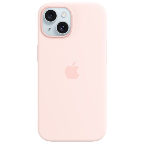 Husă pentru smartphone Apple iPhone 15 Apple/ MagSafe Back/ TPU/ Light Pink photo 1 Husă pentru smartphone Apple iPhone 15 Apple/ MagSafe Back/ TPU/ Light Pink photo 1