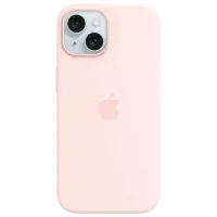 Husă pentru smartphone Apple iPhone 15 Apple/ MagSafe Back/ TPU/ Light Pink