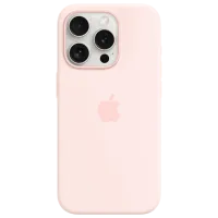 Husă pentru smartphone Apple iPhone 15 Pro Apple/ MagSafe Back/ TPU/ Light Pink