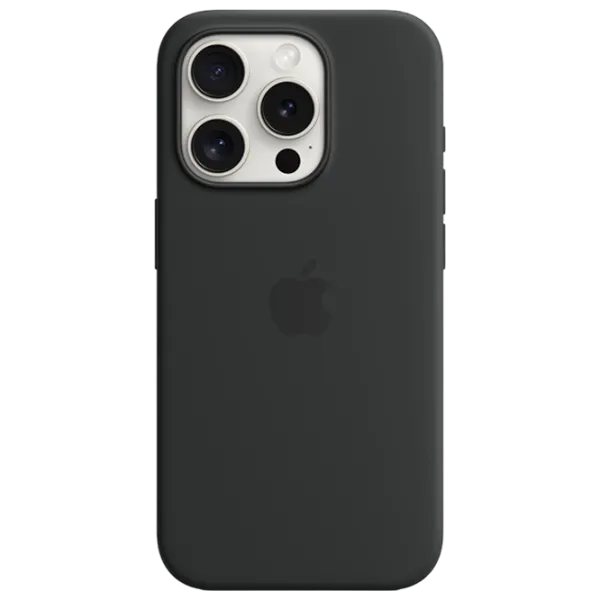 Чехол для смартфона Apple iPhone 15 Pro Apple/ MagSafe Back/ TPU/ Черный photo 1