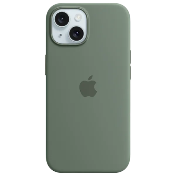 Husă pentru smartphone Apple iPhone 15 Apple/ MagSafe Back/ TPU/ Cypress Green photo 1 Husă pentru smartphone Apple iPhone 15 Apple/ MagSafe Back/ TPU/ Cypress Green photo 1