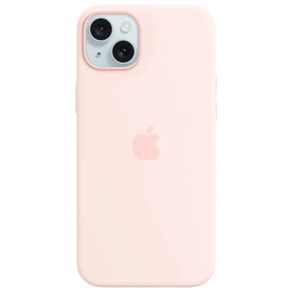 Чехол для смартфона Apple iPhone 15 Plus Apple/ MagSafe Back/ TPU/ Светлый Розовый photo 1 Чехол для смартфона Apple iPhone 15 Plus Apple/ MagSafe Back/ TPU/ Светлый Розовый photo 1