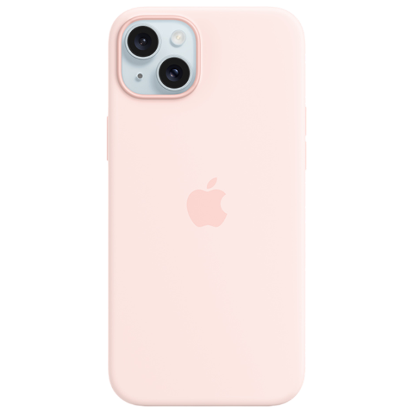 Чехол для смартфона Apple iPhone 15 Plus Apple/ MagSafe Back/ TPU/ Светлый Розовый photo 1 Чехол для смартфона Apple iPhone 15 Plus Apple/ MagSafe Back/ TPU/ Светлый Розовый photo 1