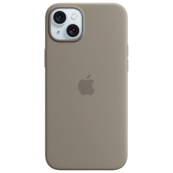 Husă pentru smartphone Apple iPhone 15 Plus Apple/ MagSafe Back/ TPU/ Clay Beige photo 1