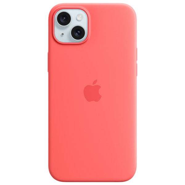 Husă pentru smartphone Apple iPhone 15 Plus Apple/ MagSafe Back/ TPU/ Guava Red photo 1