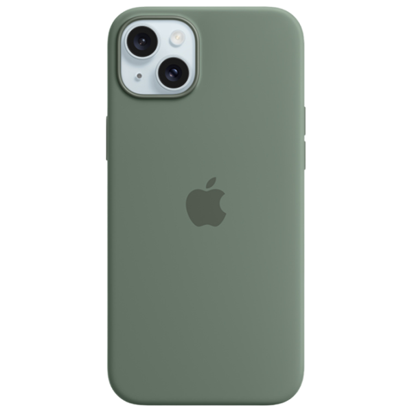 Husă pentru smartphone Apple iPhone 15 Plus Apple/ MagSafe Back/ TPU/ Cypress Green photo 1