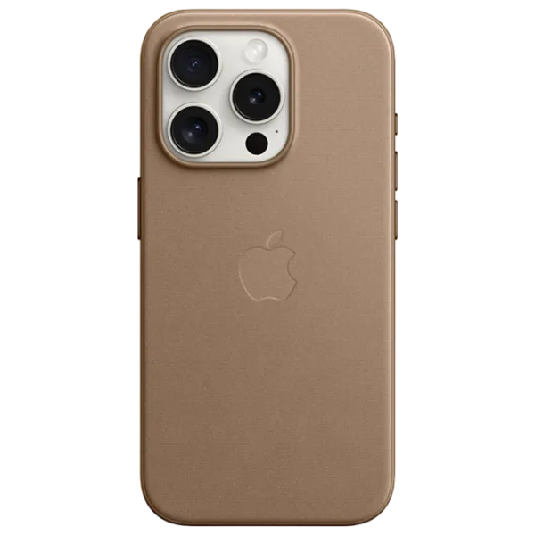 Чехол для смартфона Apple iPhone 15 Pro Apple/ MagSafe Back/ FineWoven/ Taupe Коричневый photo 1
