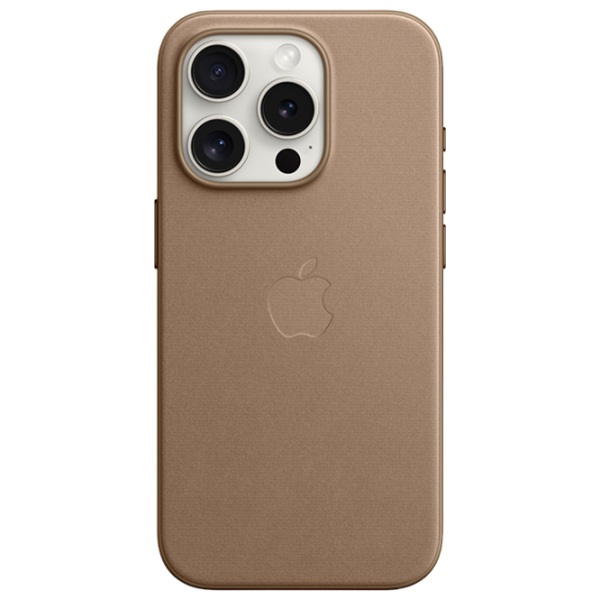 Чехол для смартфона Apple iPhone 15 Pro Apple/ MagSafe Back/ FineWoven/ Taupe Коричневый photo 1
