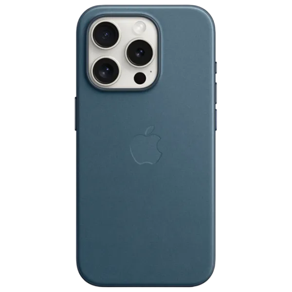 Чехол для смартфона Apple iPhone 15 Pro Apple/ MagSafe Back/ FineWoven/ Pacific Синий photo 1
