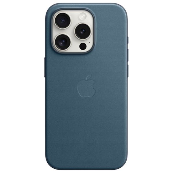 Чехол для смартфона Apple iPhone 15 Pro Apple/ MagSafe Back/ FineWoven/ Pacific Синий photo 1