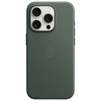 Чехол для смартфона Apple iPhone 15 Pro Apple/ MagSafe Back/ FineWoven/ Зелёный