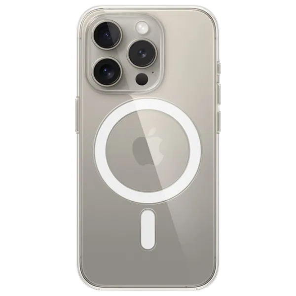 Чехол для смартфона Apple iPhone 15 Pro Apple/ MagSafe Back/ PP/ Прозрачный photo 1
