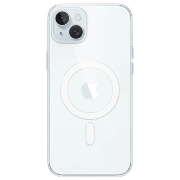 Husă pentru smartphone Apple iPhone 15 Plus Apple/ MagSafe Back/ PP/ Transparent photo 1