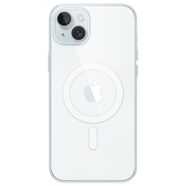 Husă pentru smartphone Apple iPhone 15 Plus Apple/ MagSafe Back/ PP/ Transparent photo 1