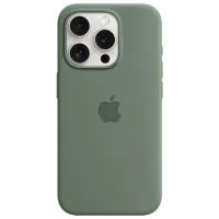 Husă pentru smartphone Apple iPhone 15 Pro Apple/ MagSafe Back/ TPU/ Cypress Green