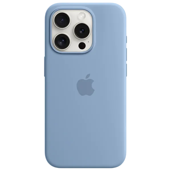 Husă pentru smartphone Apple iPhone 15 Pro Apple/ MagSafe Back/ TPU/ Winter Blue photo 1 Husă pentru smartphone Apple iPhone 15 Pro Apple/ MagSafe Back/ TPU/ Winter Blue photo 1