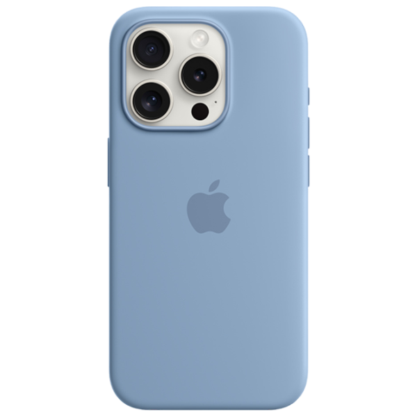 Husă pentru smartphone Apple iPhone 15 Pro Apple/ MagSafe Back/ TPU/ Winter Blue photo 1 Husă pentru smartphone Apple iPhone 15 Pro Apple/ MagSafe Back/ TPU/ Winter Blue photo 1