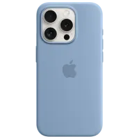 Husă pentru smartphone Apple iPhone 15 Pro Apple/ MagSafe Back/ TPU/ Winter Blue