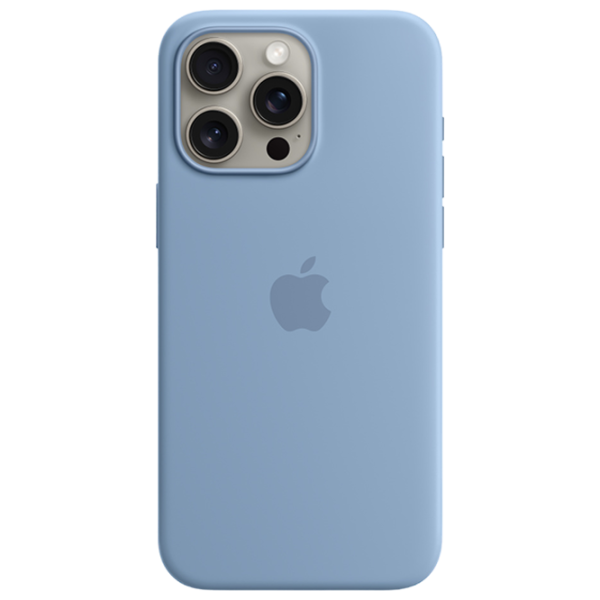 Чехол для смартфона Apple iPhone 15 Pro Max Apple/ MagSafe Back/ TPU/ Winter Синий photo 1 Чехол для смартфона Apple iPhone 15 Pro Max Apple/ MagSafe Back/ TPU/ Winter Синий photo 1