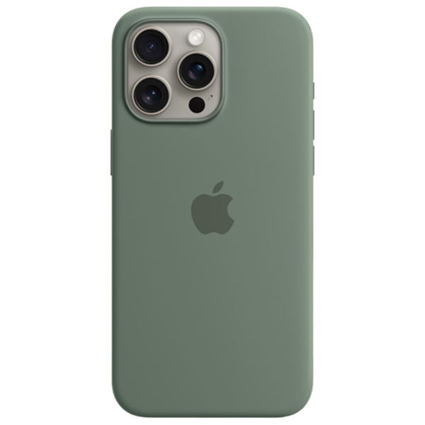 Husă pentru smartphone Apple iPhone 15 Pro Max Apple/ MagSafe Back/ TPU/ Cypress Green photo 1 Husă pentru smartphone Apple iPhone 15 Pro Max Apple/ MagSafe Back/ TPU/ Cypress Green photo 1