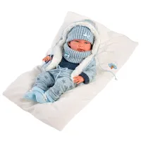 Кукла Llorens Nico Recien Nacido 73881  пупсик / 3+