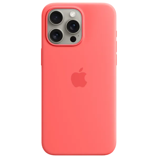 Чехол для смартфона Apple iPhone 15 Pro Max Apple/ MagSafe Back/ TPU/ Гуава Красный photo 1