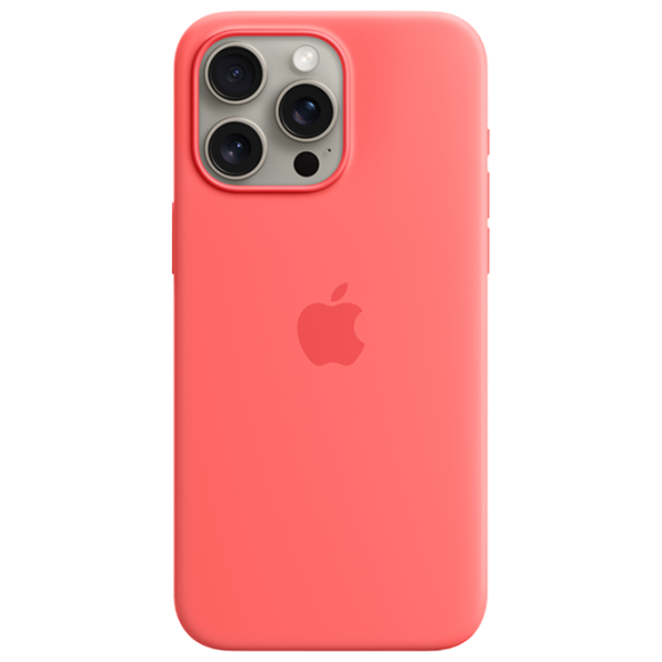 Чехол для смартфона Apple iPhone 15 Pro Max Apple/ MagSafe Back/ TPU/ Гуава Красный photo 1