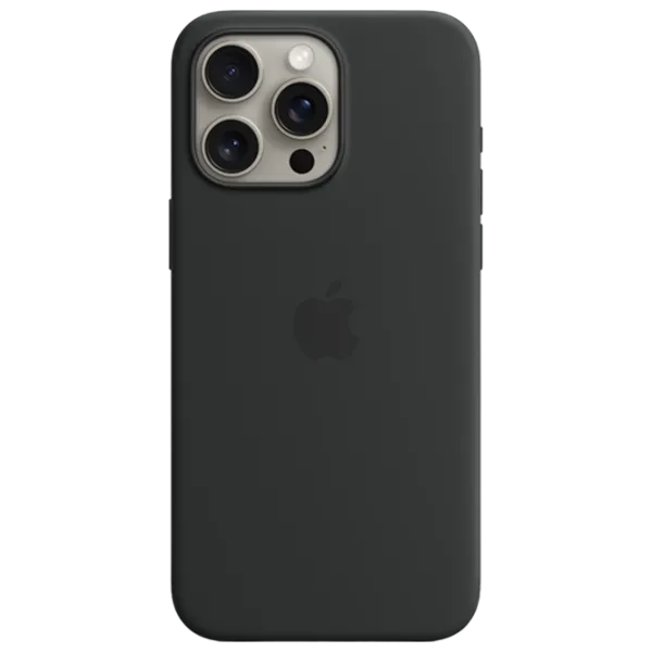 Husă pentru smartphone Apple iPhone 15 Pro Max Apple/ MagSafe Back/ TPU/ Black photo 1 Husă pentru smartphone Apple iPhone 15 Pro Max Apple/ MagSafe Back/ TPU/ Black photo 1