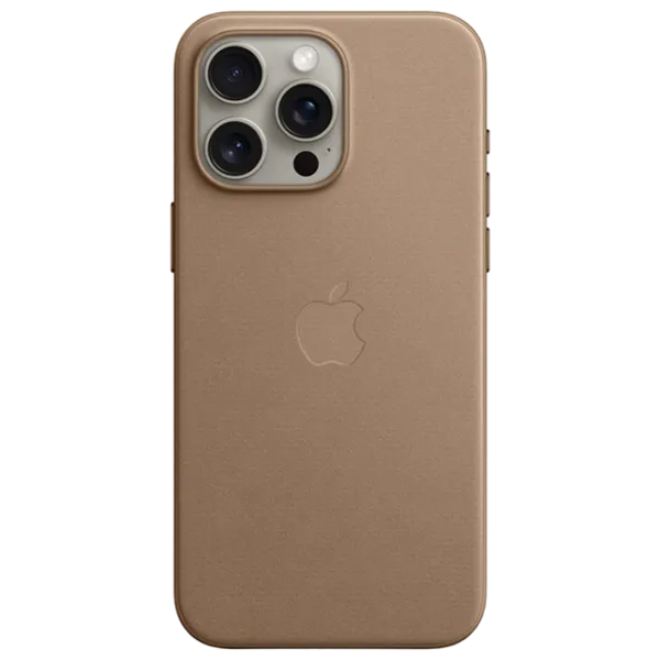 Husă pentru smartphone Apple iPhone 15 Pro Max Apple/ MagSafe Back/ FineWoven/ Taupe Brown photo 1 Husă pentru smartphone Apple iPhone 15 Pro Max Apple/ MagSafe Back/ FineWoven/ Taupe Brown photo 1