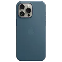 Husă pentru smartphone Apple iPhone 15 Pro Max Apple/ MagSafe Back/ FineWoven/ Pacific Blue