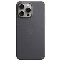 Чехол для смартфона Apple iPhone 15 Pro Max Apple/ MagSafe Back/ FineWoven/ Черный