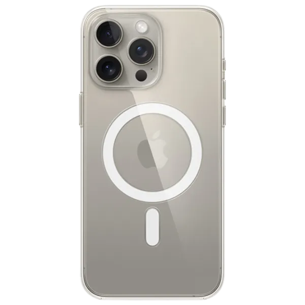 Чехол для смартфона Apple iPhone 15 Pro Max Apple/ MagSafe Back/ PP/ Прозрачный photo 1 Чехол для смартфона Apple iPhone 15 Pro Max Apple/ MagSafe Back/ PP/ Прозрачный photo 1