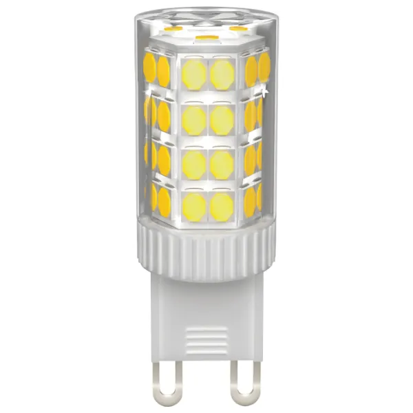 Лампочка светодиодная IEK LED CORN LLE-CORN-5-230-40-G9 G9/ 5 Вт/ 4000 K/ 475лм/ White photo 1 Лампочка светодиодная IEK LED CORN LLE-CORN-5-230-40-G9 G9/ 5 Вт/ 4000 K/ 475лм/ White photo 1
