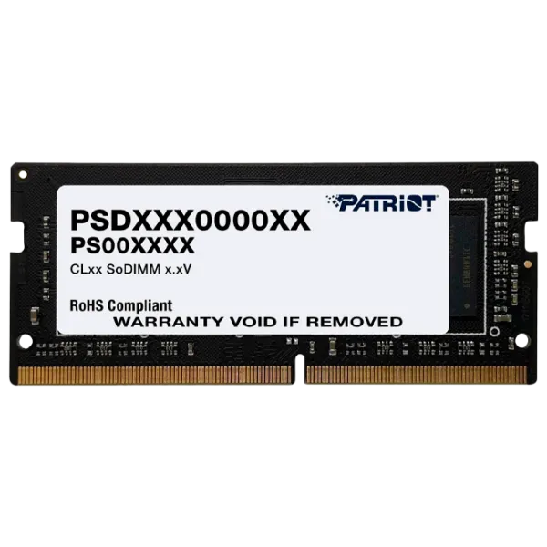 Memorie RAM Patriot Signature Line PSD416G26662S SO-DIMM/ DDR4/ 16 GB photo 1 Memorie RAM Patriot Signature Line PSD416G26662S SO-DIMM/ DDR4/ 16 GB photo 1