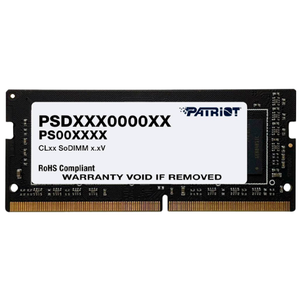 Memorie RAM Patriot Signature Line PSD416G26662S SO-DIMM/ DDR4/ 16 GB photo 1 Memorie RAM Patriot Signature Line PSD416G26662S SO-DIMM/ DDR4/ 16 GB photo 1