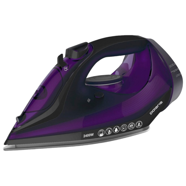 Утюг Polaris PIR2487AK Классический/ 2400 Вт/ Фиолетовый photo 1