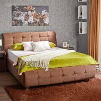 Кровать Ambianta Samba 140 x 200 см/ ЛДСП/ Maro