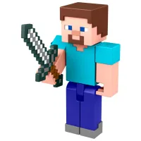 Figurină Mattel Minecraft Eroi de bază 6+/ Blue