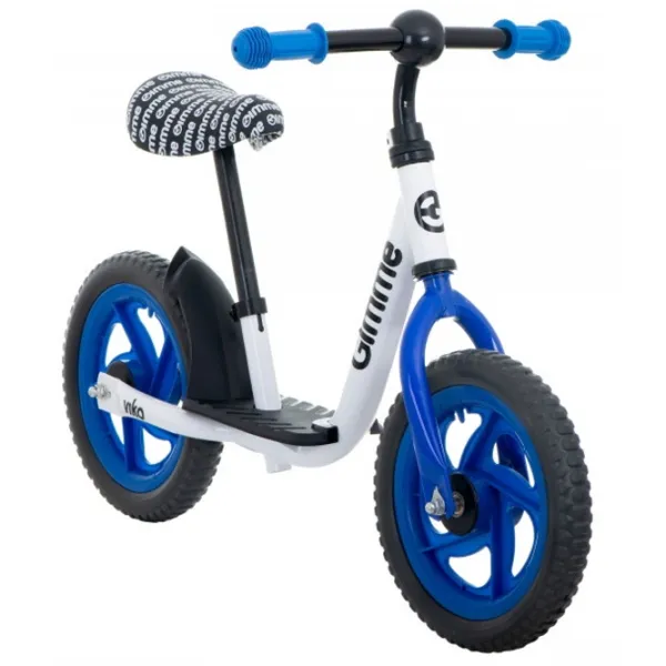 Bicicletă fără pedale Kikka Boo Viko 11" Metal/ Blue White photo 1